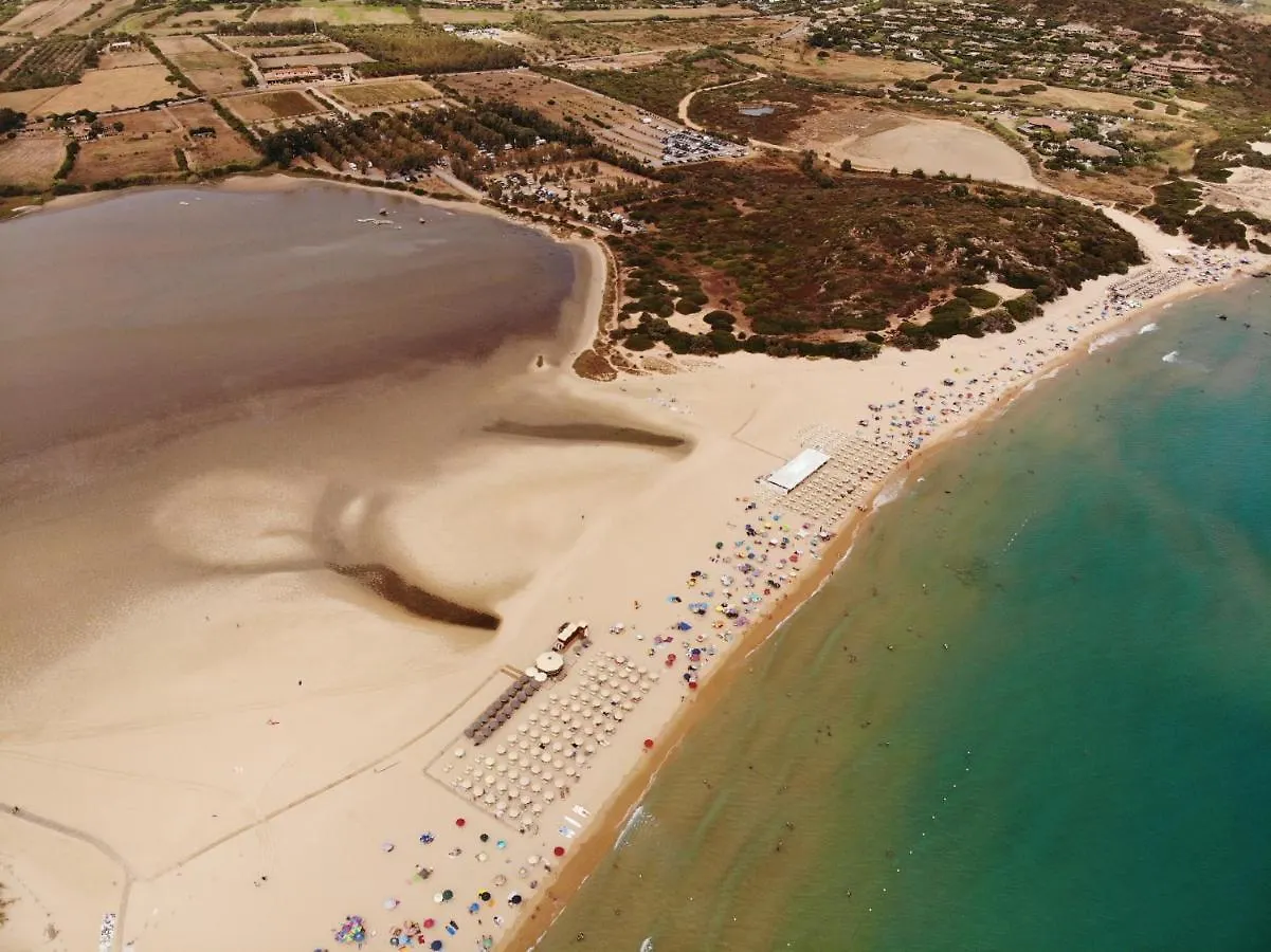 Eco Village Baia Delle Ginestre Теулада 4*,  Италия